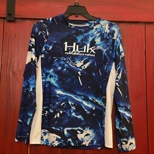 Boys Huk long sleeved fishing shirt.